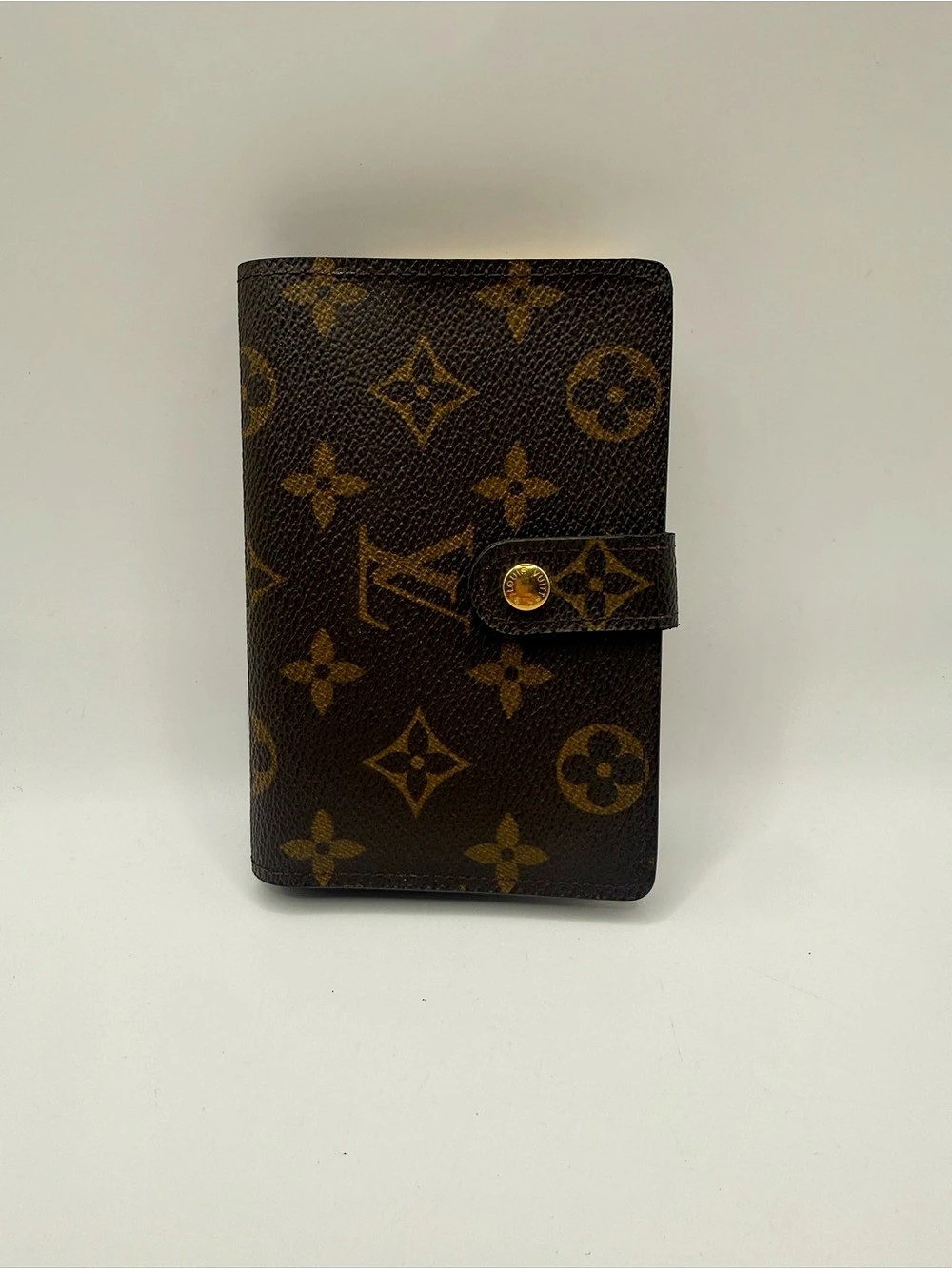 Louis Vuitton Monogram Canvas Snap Closure Wallet – Authentic